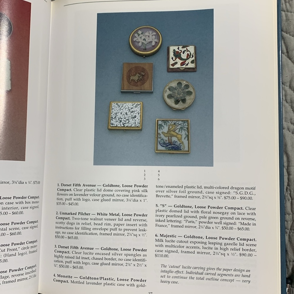 Compacts Face Powder Boxes Book - Picture 3 of 4